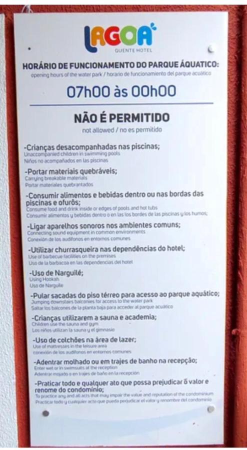 Lagoa Quente Hotel, Go, Flat 357 Apartment